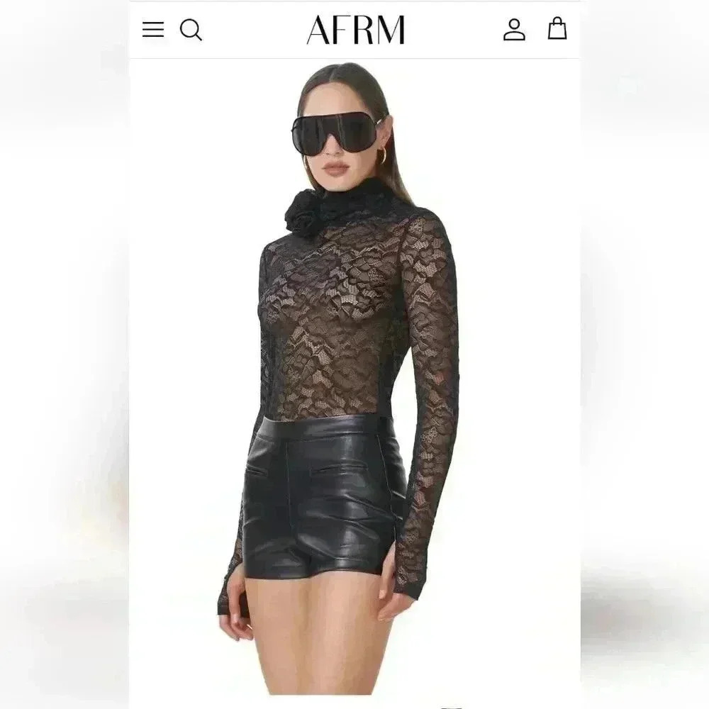 AFRM lace top